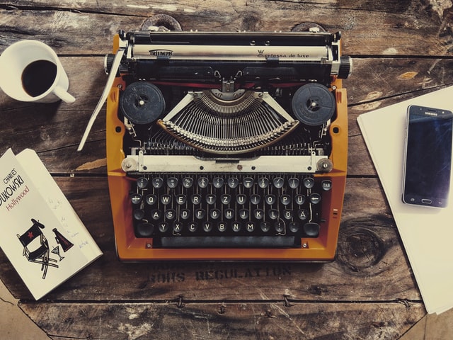 old typewriter