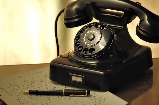 old phone closing
